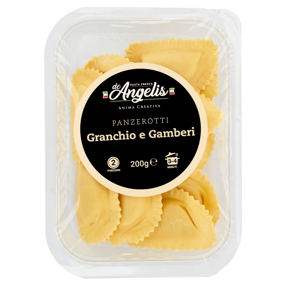 de Angelis Panzerotti Granchio e Gamberi 200 g